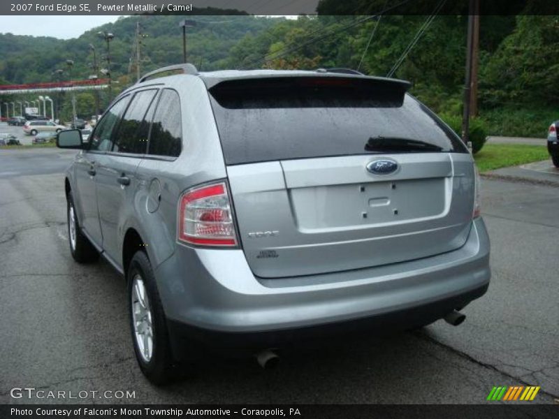 Pewter Metallic / Camel 2007 Ford Edge SE
