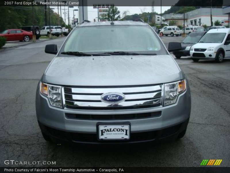 Pewter Metallic / Camel 2007 Ford Edge SE