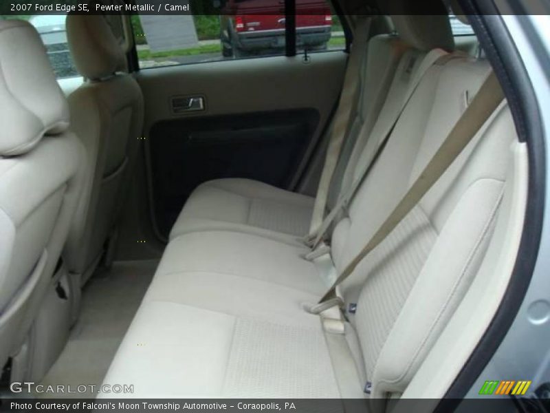 Pewter Metallic / Camel 2007 Ford Edge SE