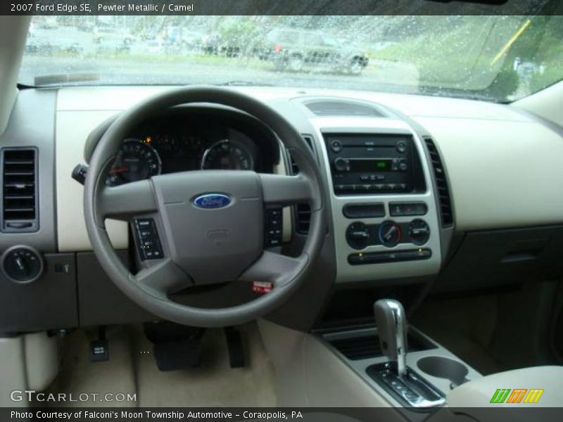 Pewter Metallic / Camel 2007 Ford Edge SE