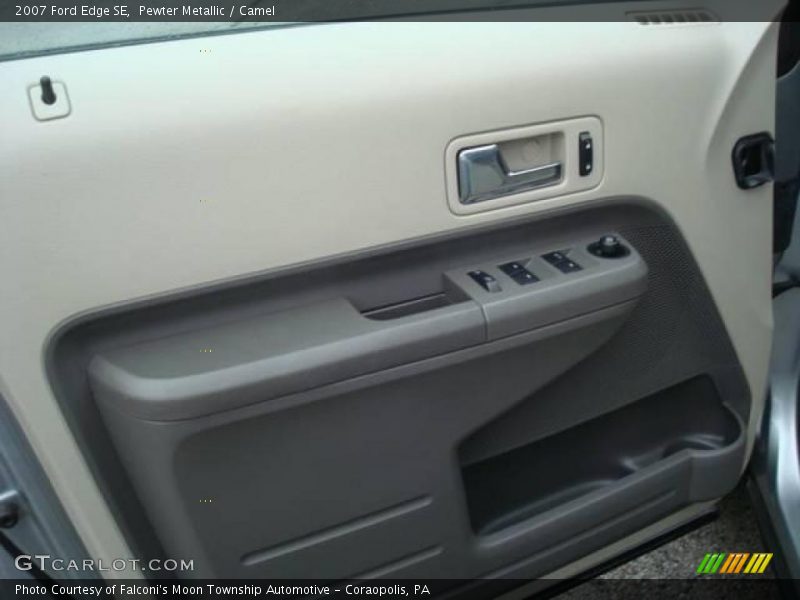 Pewter Metallic / Camel 2007 Ford Edge SE