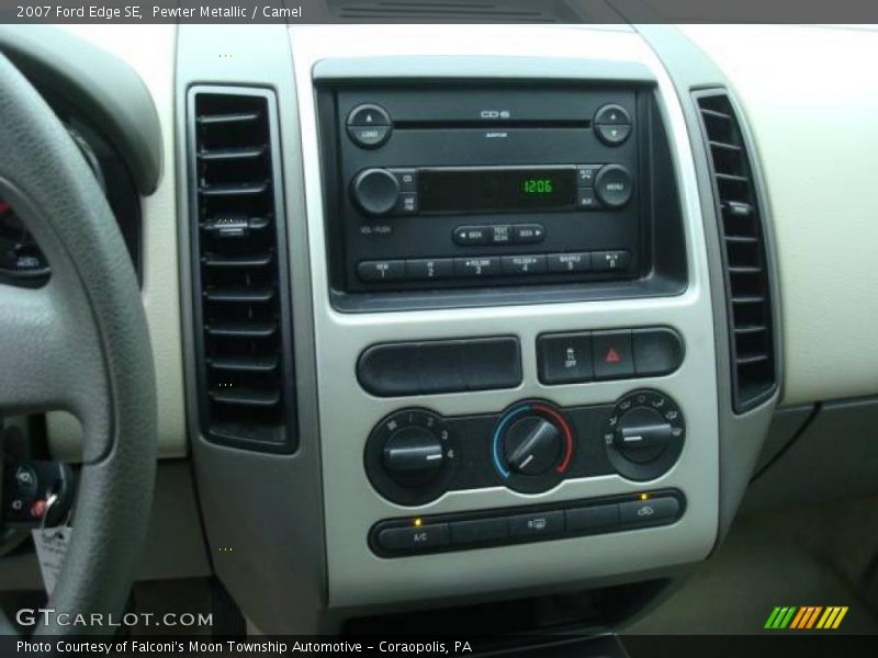Pewter Metallic / Camel 2007 Ford Edge SE