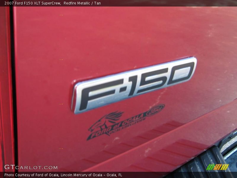 Redfire Metallic / Tan 2007 Ford F150 XLT SuperCrew