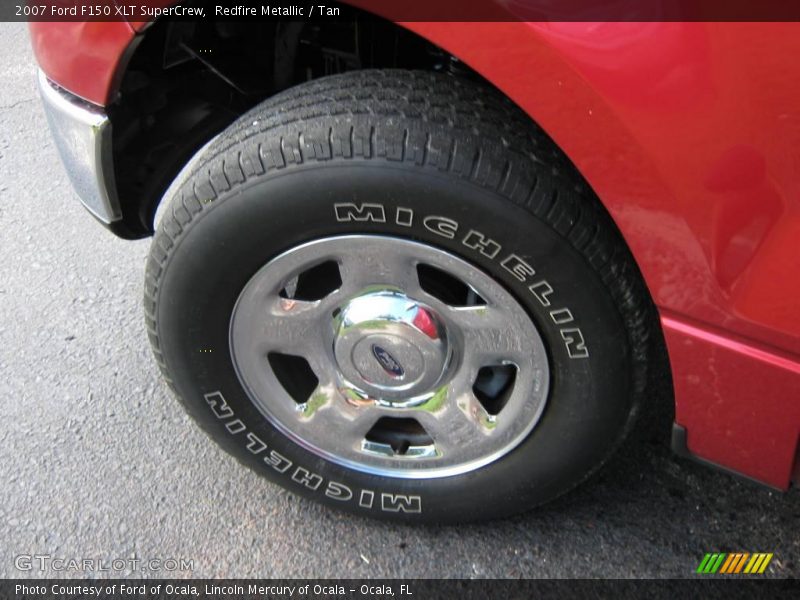 Redfire Metallic / Tan 2007 Ford F150 XLT SuperCrew