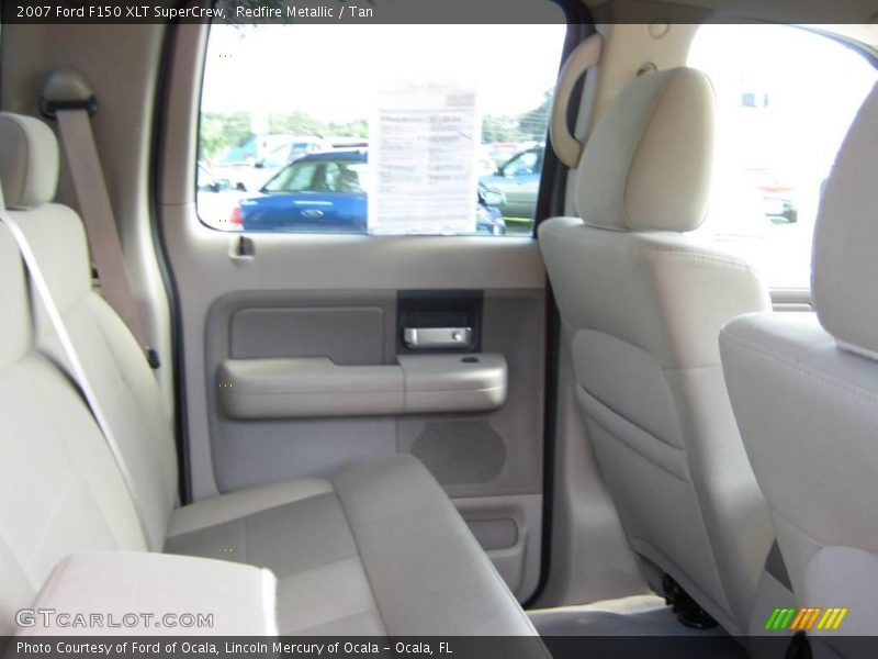 Redfire Metallic / Tan 2007 Ford F150 XLT SuperCrew