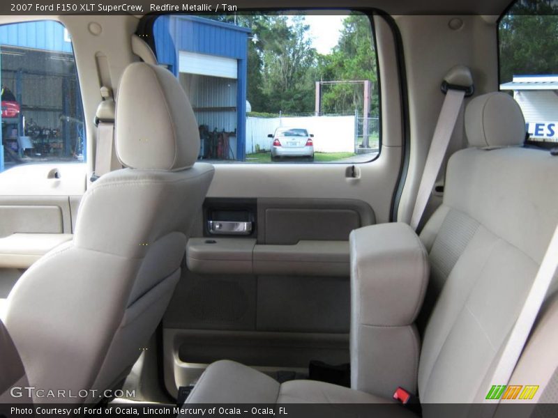 Redfire Metallic / Tan 2007 Ford F150 XLT SuperCrew