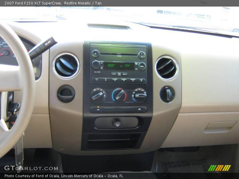 Redfire Metallic / Tan 2007 Ford F150 XLT SuperCrew