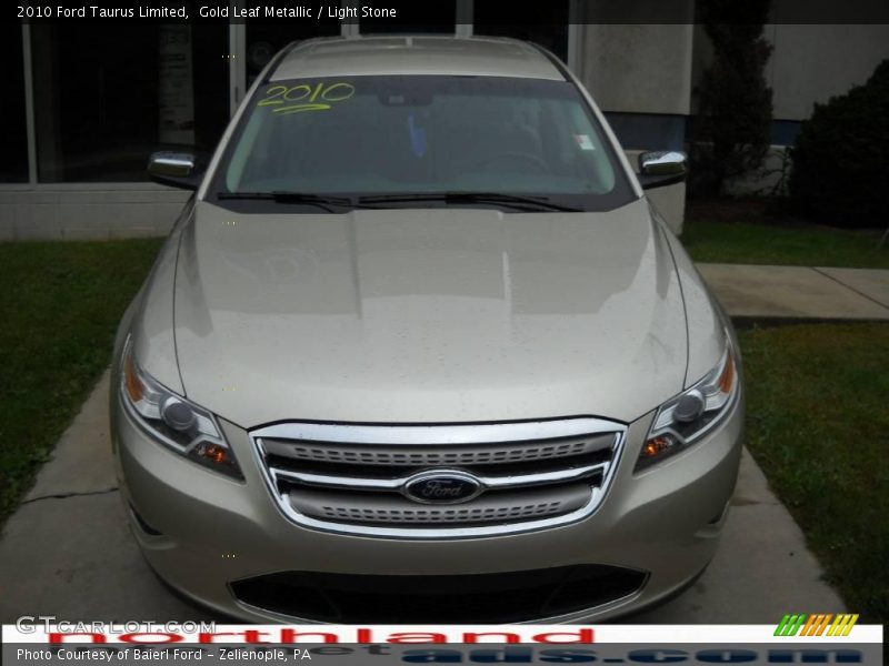 Gold Leaf Metallic / Light Stone 2010 Ford Taurus Limited