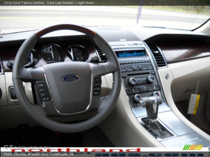 Gold Leaf Metallic / Light Stone 2010 Ford Taurus Limited