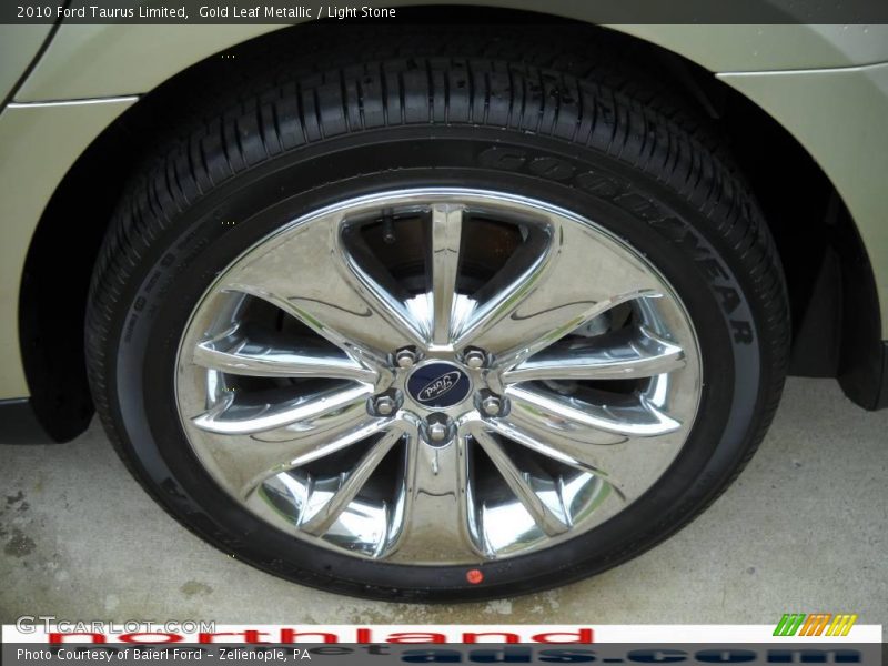 Gold Leaf Metallic / Light Stone 2010 Ford Taurus Limited