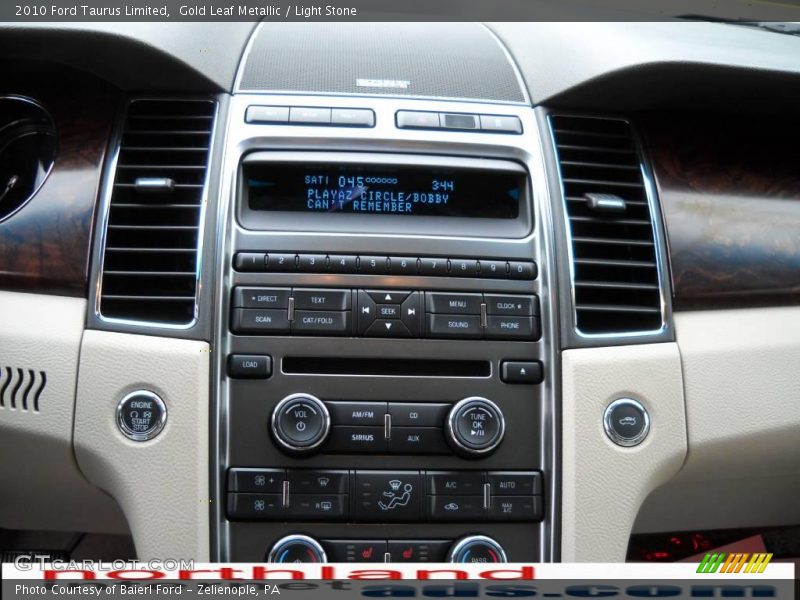 Gold Leaf Metallic / Light Stone 2010 Ford Taurus Limited