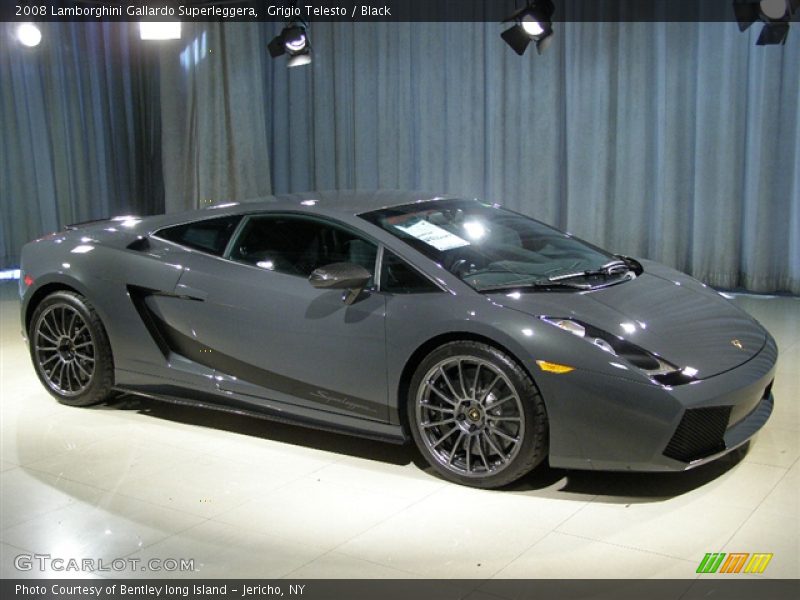 Grigio Telesto / Black 2008 Lamborghini Gallardo Superleggera