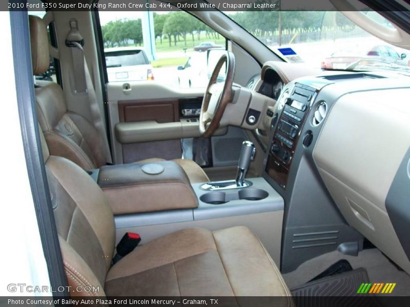 Oxford White / Chaparral Leather 2010 Ford F350 Super Duty King Ranch Crew Cab 4x4