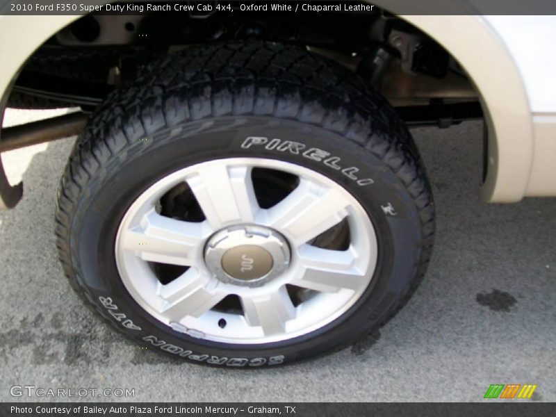 Oxford White / Chaparral Leather 2010 Ford F350 Super Duty King Ranch Crew Cab 4x4