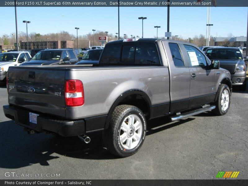 Dark Shadow Grey Metallic / 60th Anniversary Flint Sport 2008 Ford F150 XLT SuperCab 60th Anniversary Edition