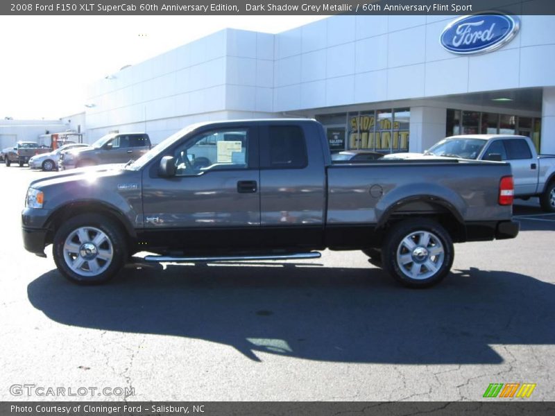 Dark Shadow Grey Metallic / 60th Anniversary Flint Sport 2008 Ford F150 XLT SuperCab 60th Anniversary Edition