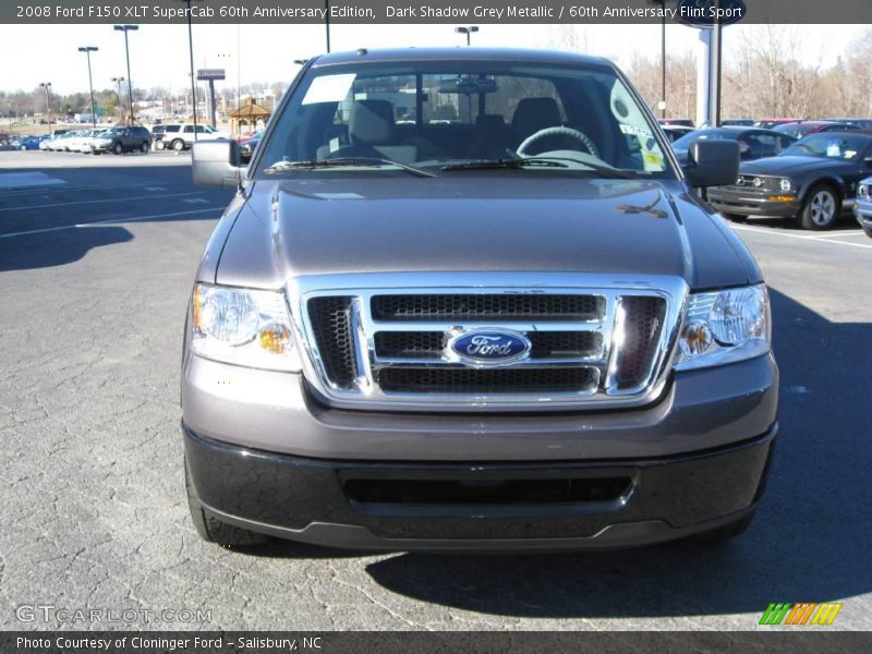 Dark Shadow Grey Metallic / 60th Anniversary Flint Sport 2008 Ford F150 XLT SuperCab 60th Anniversary Edition