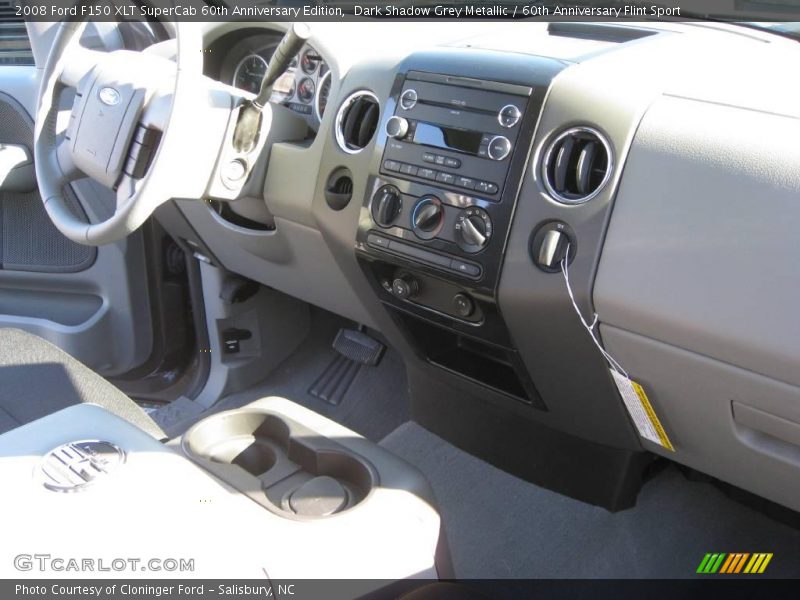 Dark Shadow Grey Metallic / 60th Anniversary Flint Sport 2008 Ford F150 XLT SuperCab 60th Anniversary Edition