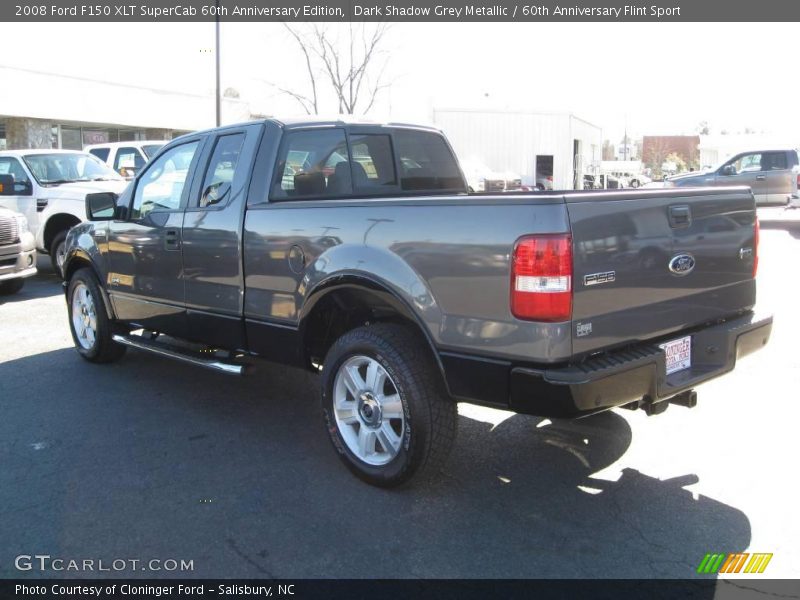 Dark Shadow Grey Metallic / 60th Anniversary Flint Sport 2008 Ford F150 XLT SuperCab 60th Anniversary Edition