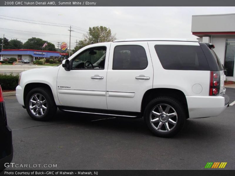 Summit White / Ebony 2008 GMC Yukon Denali AWD