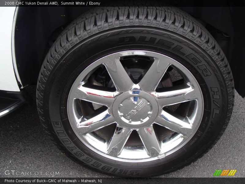 Summit White / Ebony 2008 GMC Yukon Denali AWD