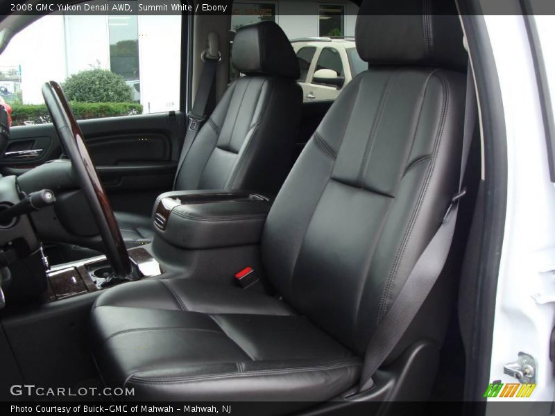 Summit White / Ebony 2008 GMC Yukon Denali AWD