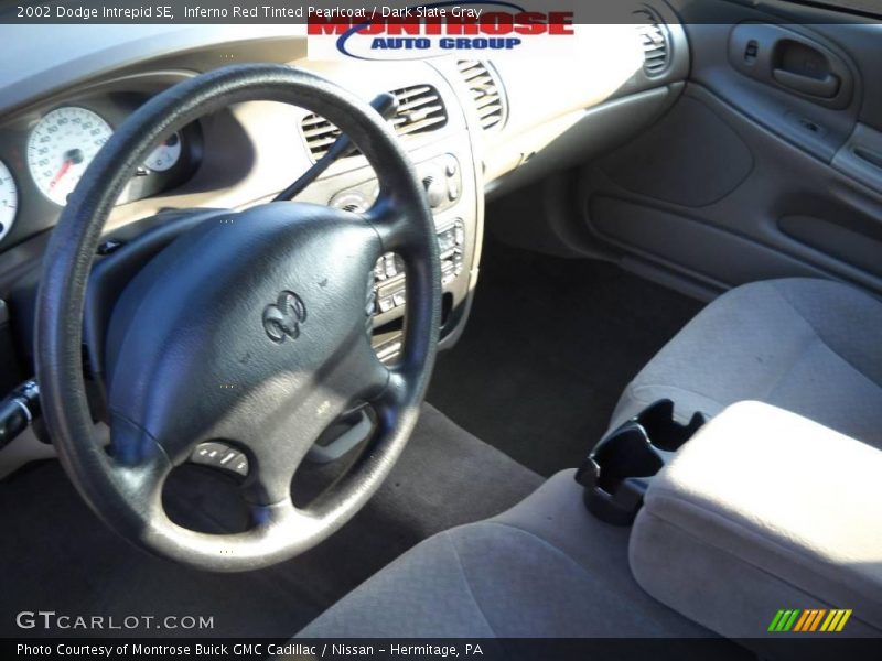 Inferno Red Tinted Pearlcoat / Dark Slate Gray 2002 Dodge Intrepid SE