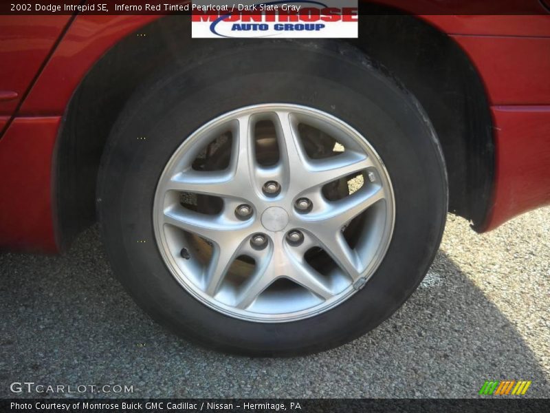 Inferno Red Tinted Pearlcoat / Dark Slate Gray 2002 Dodge Intrepid SE