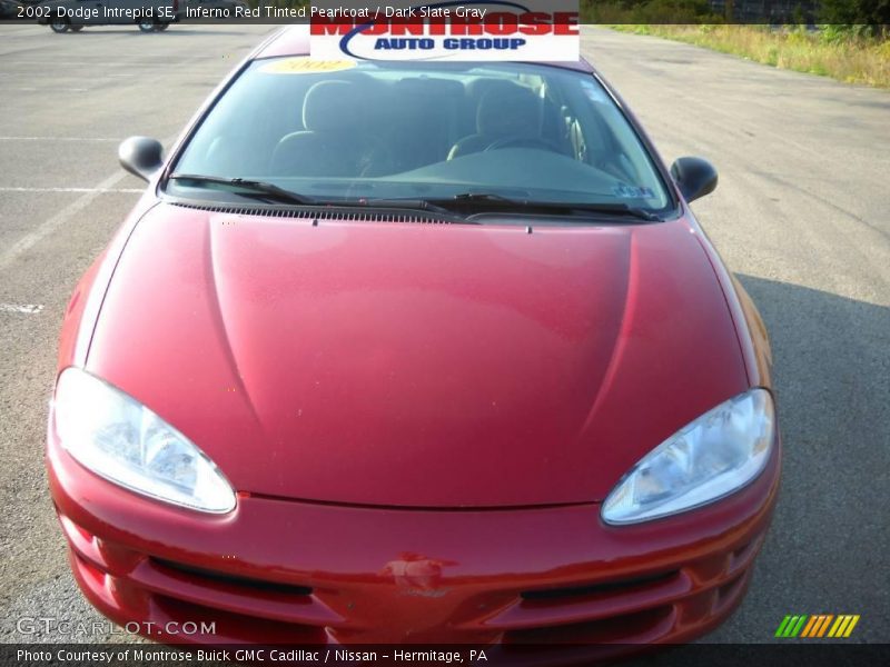 Inferno Red Tinted Pearlcoat / Dark Slate Gray 2002 Dodge Intrepid SE