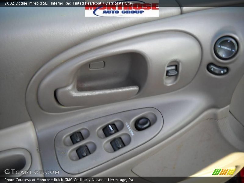 Inferno Red Tinted Pearlcoat / Dark Slate Gray 2002 Dodge Intrepid SE