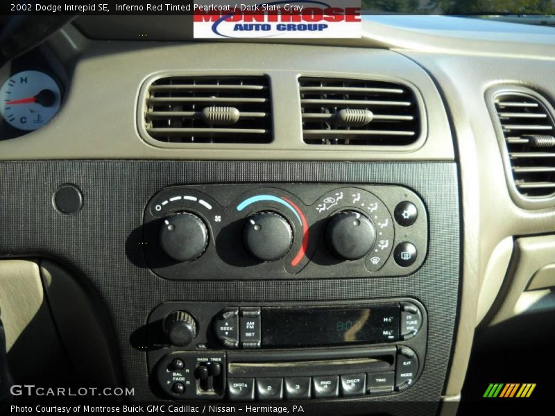 Inferno Red Tinted Pearlcoat / Dark Slate Gray 2002 Dodge Intrepid SE
