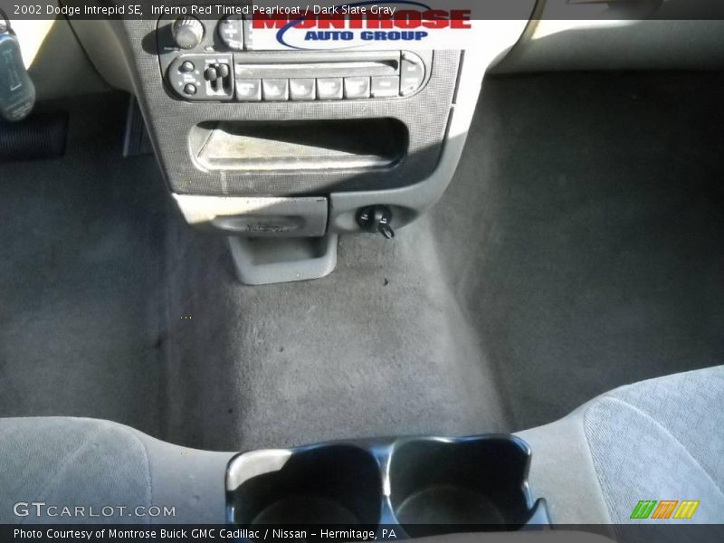 Inferno Red Tinted Pearlcoat / Dark Slate Gray 2002 Dodge Intrepid SE