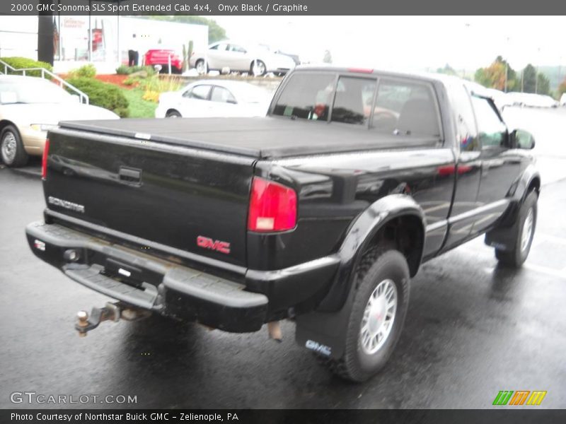 Onyx Black / Graphite 2000 GMC Sonoma SLS Sport Extended Cab 4x4