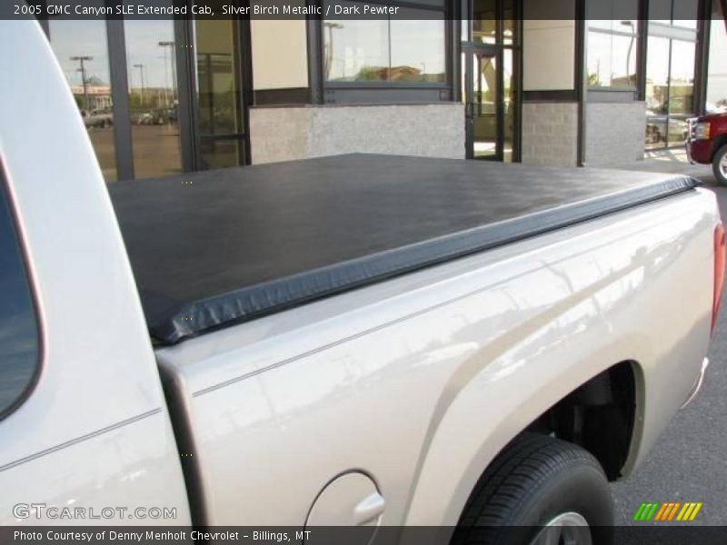 Silver Birch Metallic / Dark Pewter 2005 GMC Canyon SLE Extended Cab