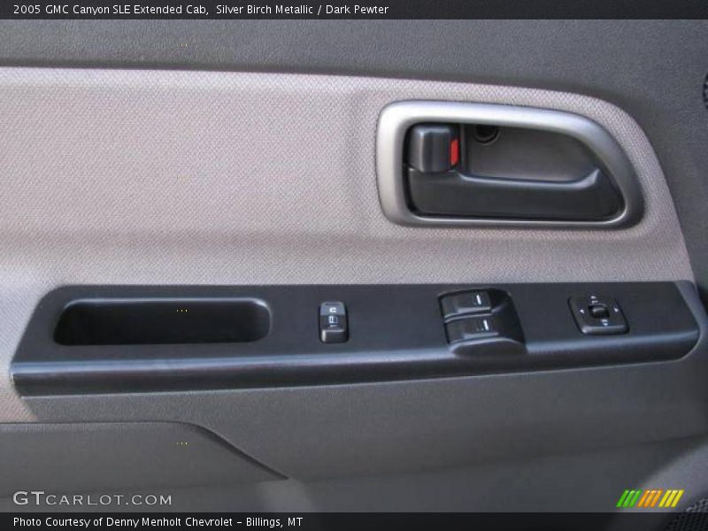 Silver Birch Metallic / Dark Pewter 2005 GMC Canyon SLE Extended Cab
