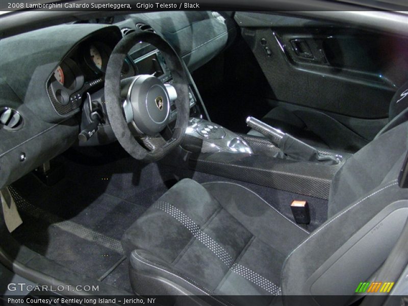 Grigio Telesto / Black 2008 Lamborghini Gallardo Superleggera