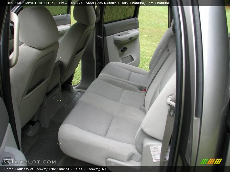 Steel Gray Metallic / Dark Titanium/Light Titanium 2009 GMC Sierra 1500 SLE Z71 Crew Cab 4x4