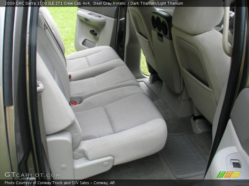 Steel Gray Metallic / Dark Titanium/Light Titanium 2009 GMC Sierra 1500 SLE Z71 Crew Cab 4x4