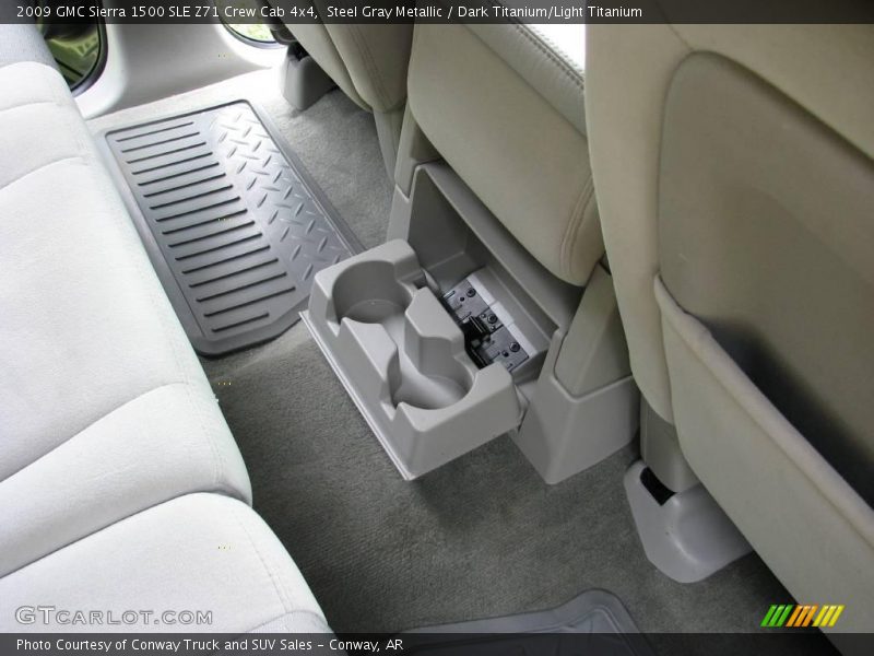 Steel Gray Metallic / Dark Titanium/Light Titanium 2009 GMC Sierra 1500 SLE Z71 Crew Cab 4x4