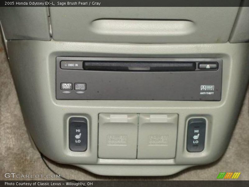 Sage Brush Pearl / Gray 2005 Honda Odyssey EX-L