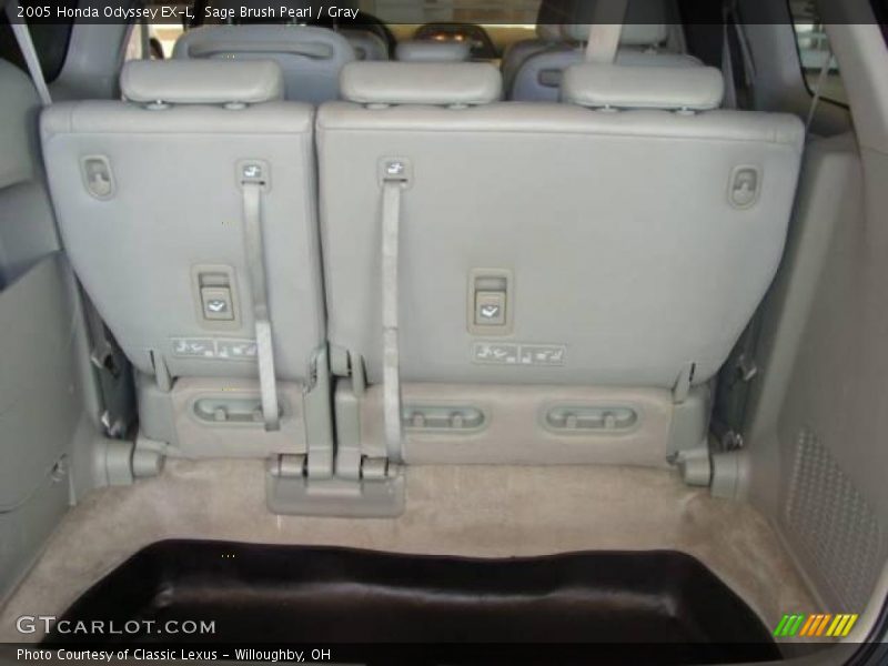 Sage Brush Pearl / Gray 2005 Honda Odyssey EX-L