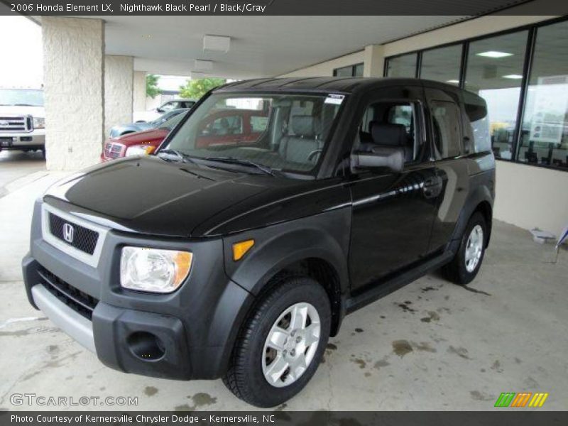 Nighthawk Black Pearl / Black/Gray 2006 Honda Element LX