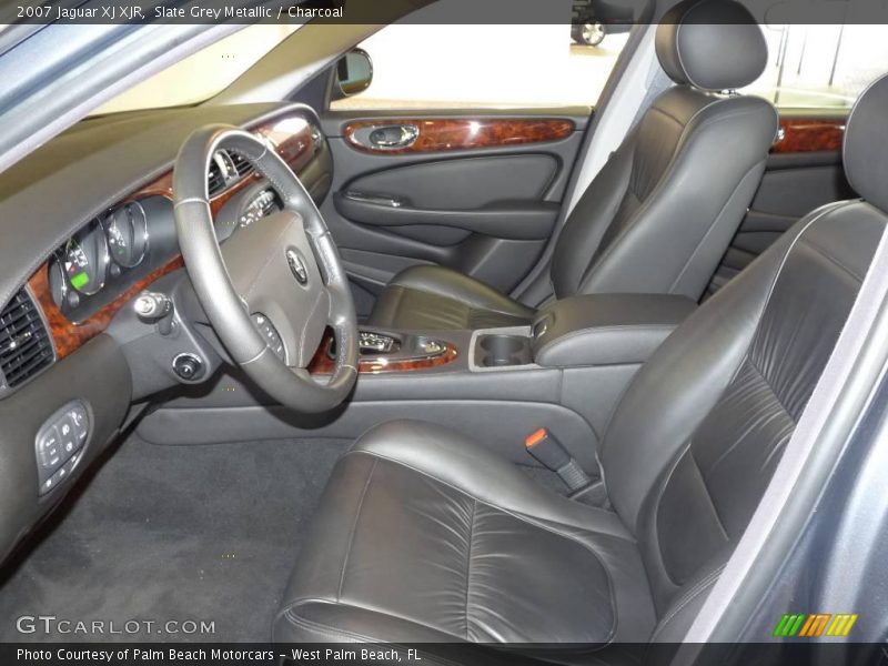 Slate Grey Metallic / Charcoal 2007 Jaguar XJ XJR