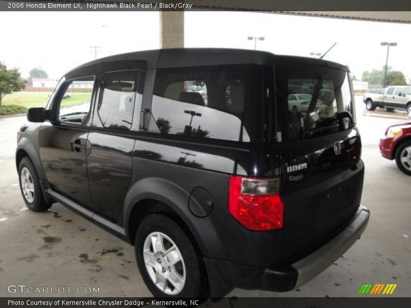 Nighthawk Black Pearl / Black/Gray 2006 Honda Element LX