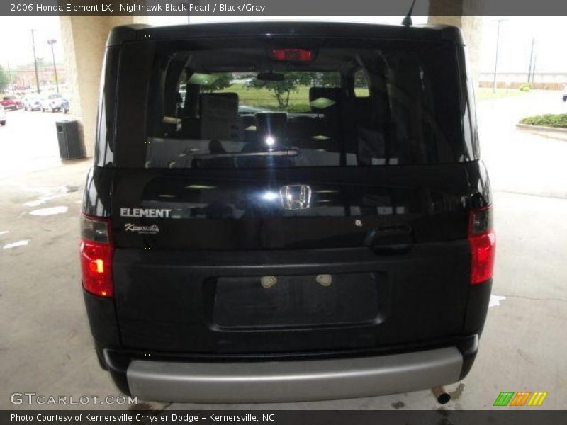 Nighthawk Black Pearl / Black/Gray 2006 Honda Element LX