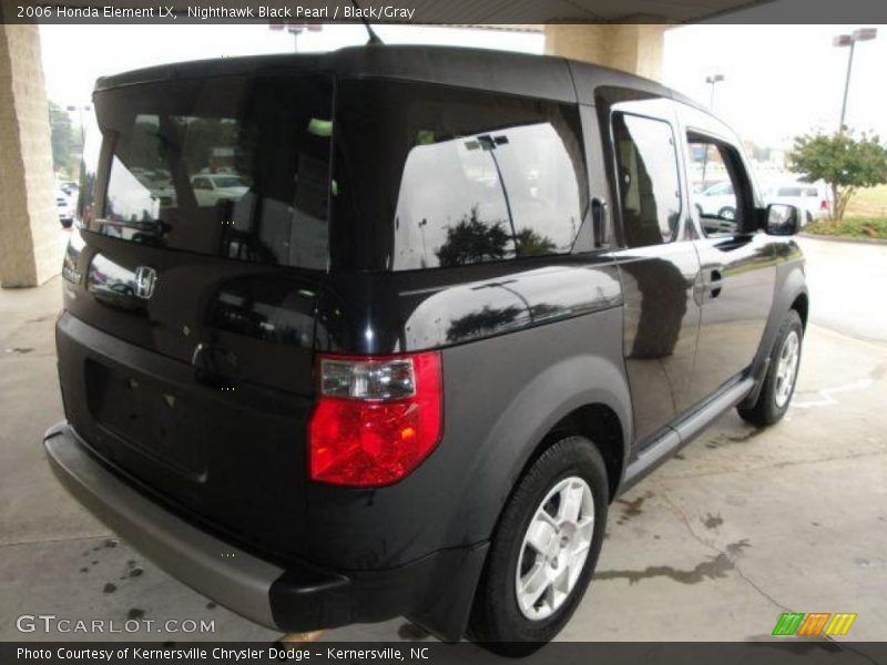 Nighthawk Black Pearl / Black/Gray 2006 Honda Element LX