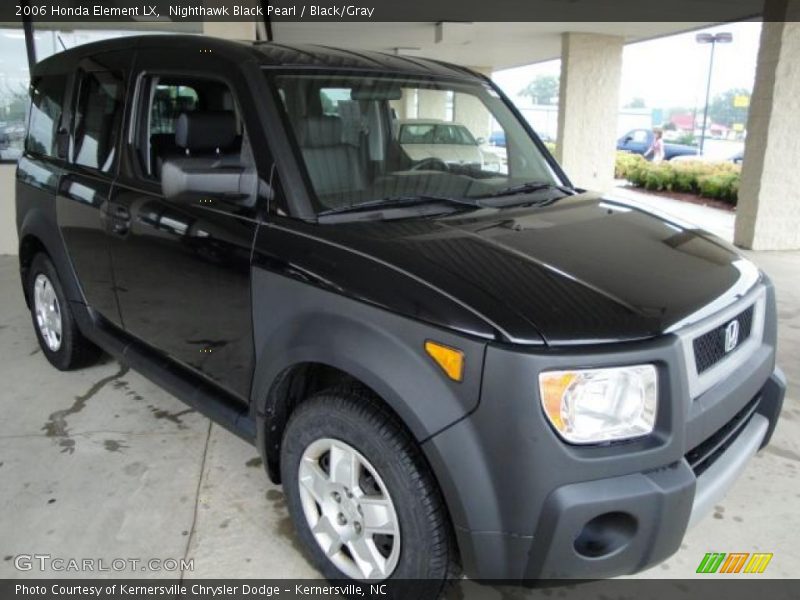 Nighthawk Black Pearl / Black/Gray 2006 Honda Element LX