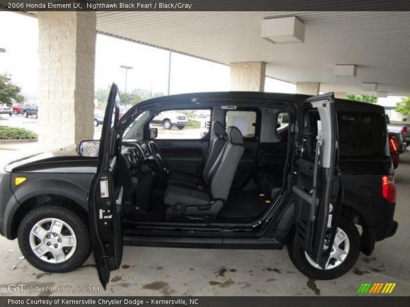 Nighthawk Black Pearl / Black/Gray 2006 Honda Element LX