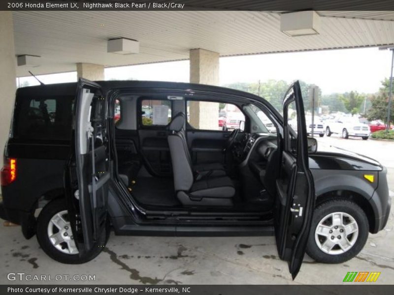 Nighthawk Black Pearl / Black/Gray 2006 Honda Element LX