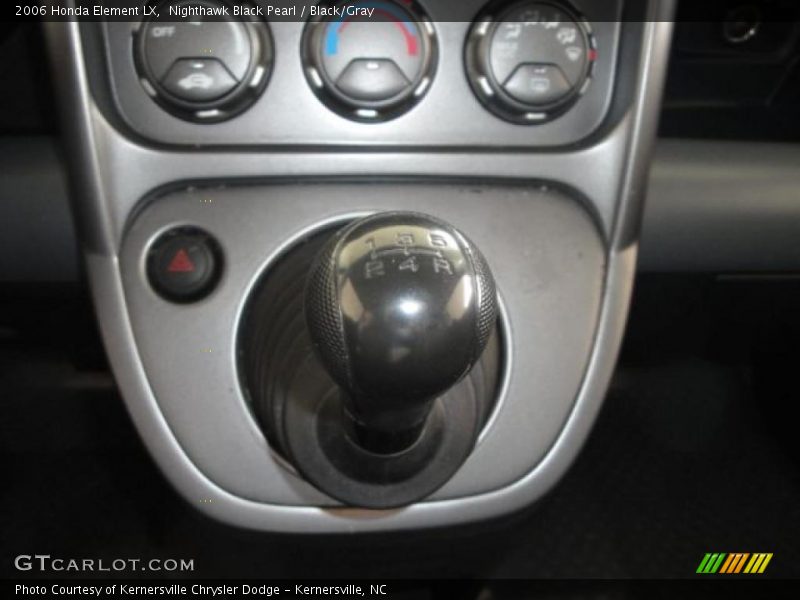 Nighthawk Black Pearl / Black/Gray 2006 Honda Element LX